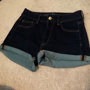 American Eagle Denim X Hi-Rise Shortie